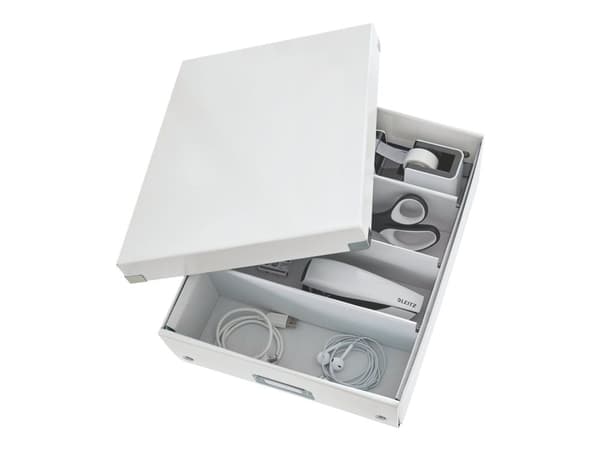 Leitz Click & Store WOW Medium - Förvaringsbox - vit