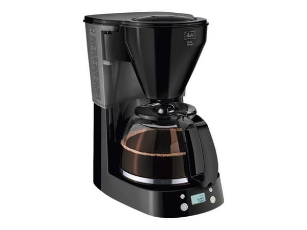Melitta EasyTimer - Kaffemaskin - 15 kopper - svart