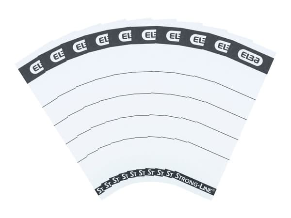 Etikett för elba brevmappar, a4, 5 cm, 10 st.