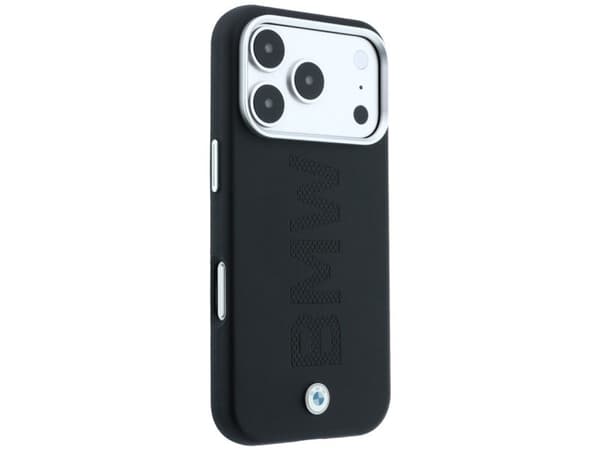 BMW Sign Centered Deboss MagSafe Case for iPhone 17 Pro Max / 18 Pro Max - Black