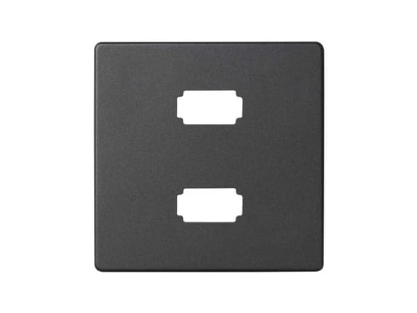 Simon 8201090-038, grafit, Plast, Simon 82, USB, IP20, CE