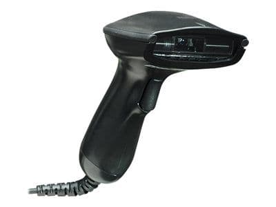 Manhattan 460835 USB-kit strekkodeskanner kablet 1D CCD sort håndskanner