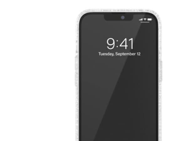 Adidas OR Protective iPhone 13 Pro / 13 6.1" Clear Case Glitter transparent 47120