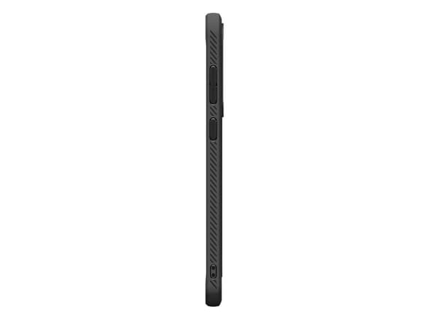 Spigen Rugged Armor-etui for Samsung Galaxy S25 FE - matt svart