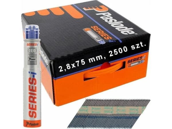 PASLODE spiker NFP 2,8x75 / 2500 stk. til IM90/100