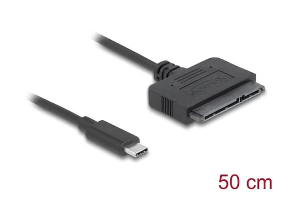 Delock - Lagringskontroller - 2,5" - SATA 6Gb/s - USB 3.2 (Gen 2)