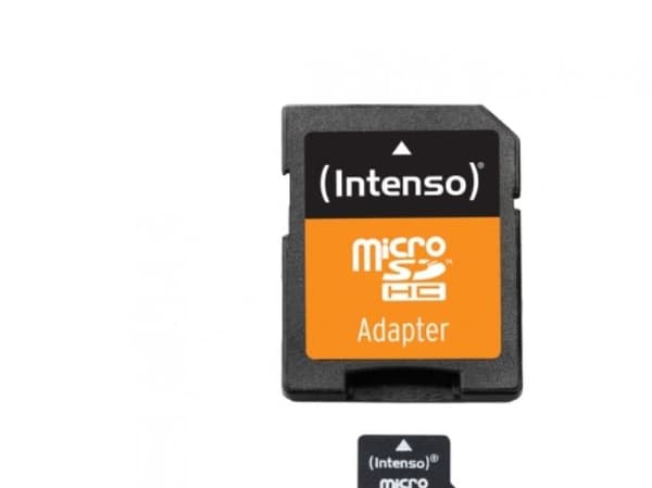 Intenso - Flashminnekort (microSDHC til SD-adapter inkludert) - 32 GB - Class 4 - microSDHC