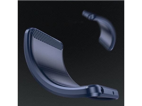Carbon-skal för iPhone 16e / 17e - blå