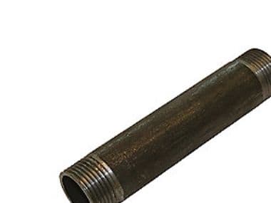 nip.tube musta 3/4-80mm -