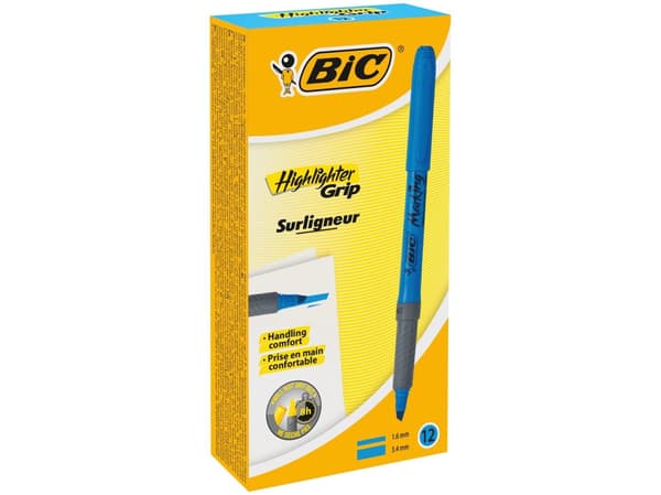 Överstrykningspenna, BIC Marking, blå