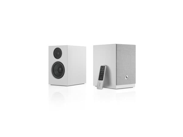 Audio Pro A28 Linkplay - stereohögtalarsystem med basreflex, vit