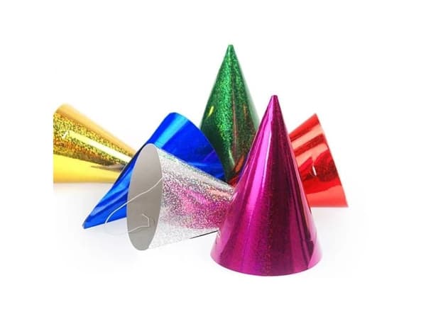 Party hattu holografinen, multi