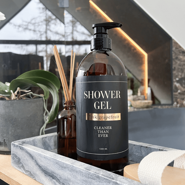 Shower Gel – Pink Grapefruit Spa Experience - 1000 ml.