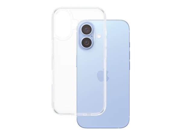 PanzerGlass HardCase iPhone 16 6.1 "läpinäkyvä/läpinäkyvä 1287