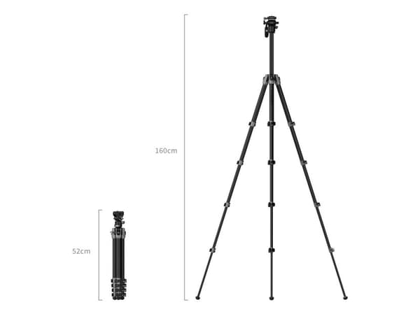 SmallRig 5477 portabel videostativ i kolfiber AP255Pro