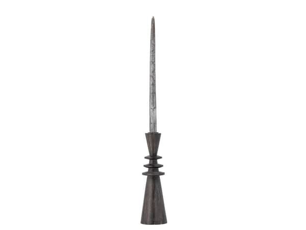 BLOOMINGVILLE armljusstake, svart, mango
