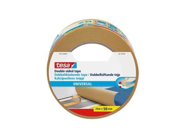 Tesa Universal - Dubbelsidig tejp - 50 mm x 10 m