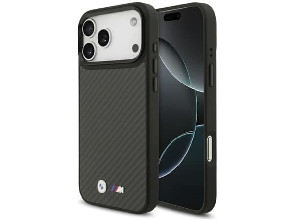 BMW M Kevlar Matt MagSafe Case for iPhone 17 Pro Max - Black