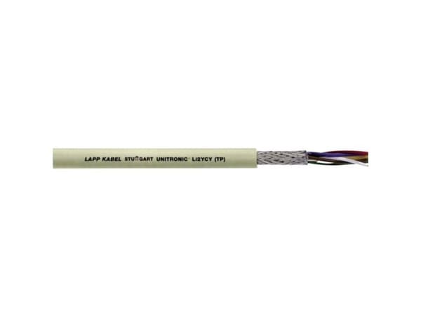 LAPP 31325-100 Datakaapeli UNITRONIC® Li2YCY (TP) 2 x 2 x 0,34 mm² Grå 100 m