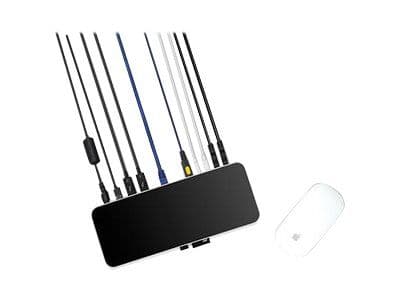 OWC Thunderbolt 3 Dock - Dokkingstasjon - Thunderbolt 3 - Mini DP - 1GbE - 85 watt