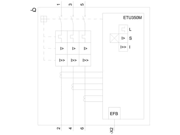 Siemens 3VA2580-5MN32-0AA0, IP40
