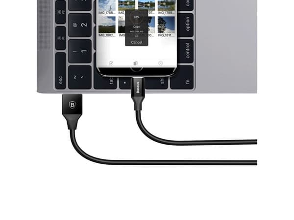 Baseus 6953156260733, 1,5 m, USB A, Micro-USB B, USB 2.0, 0,48 Gbit/s, Svart