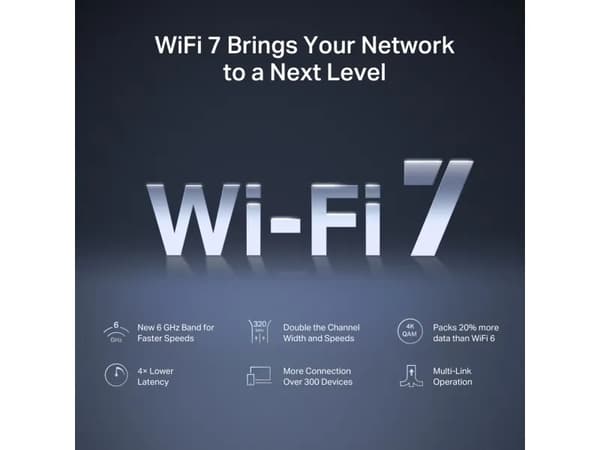 Mercusys BE9300 Tri-Band Wi-Fi 7-ruter