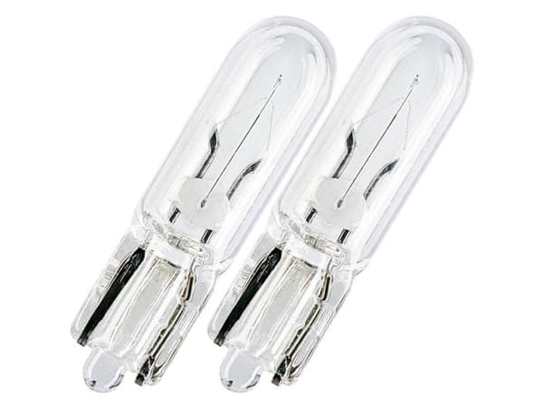 12V/2W T5 pære, ROHS-kompatibel