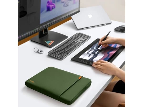 Tech-Protect Defender laptopväska 15-16 - grön