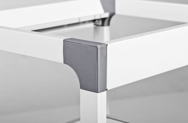 Rullebord Durable® 3711-10, på hjul, grå