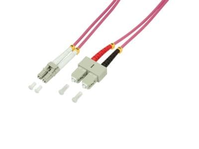 LogiLink 7.5m LC-SC, 7,5 m, OM4, LC, SC