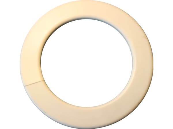 Lindab Roset vit plast Ø125 SRC125