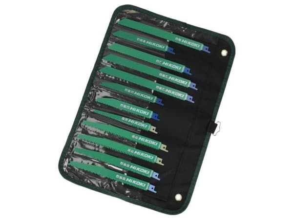 HIKOKI TOOLS FOR sabelsågar SET OF 12 Pcs