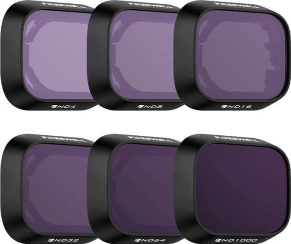 Freewell Heldagsfiltre for DJI Mini 3 Pro / Mini 3 (6 Pack)