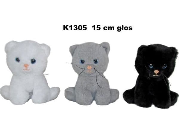 Katt med röst 15 cm MIX