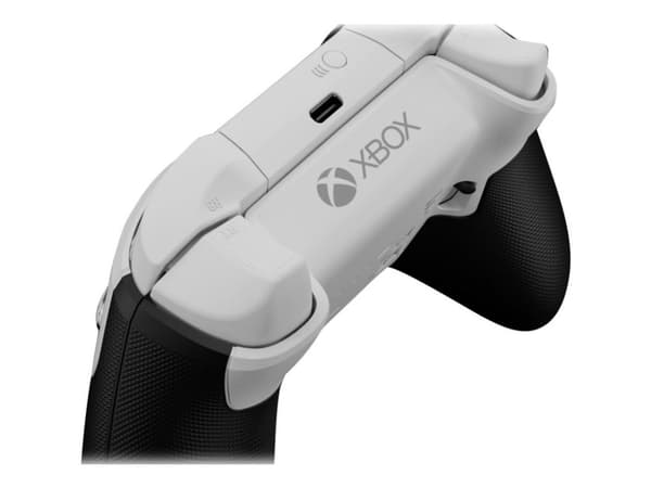 Microsoft Xbox Elite Wireless Controller Series 2 - Core - Spelkontroll - trådlös - Bluetooth - vit - för PC, Microsoft Xbox Series S, Microsoft Xb...