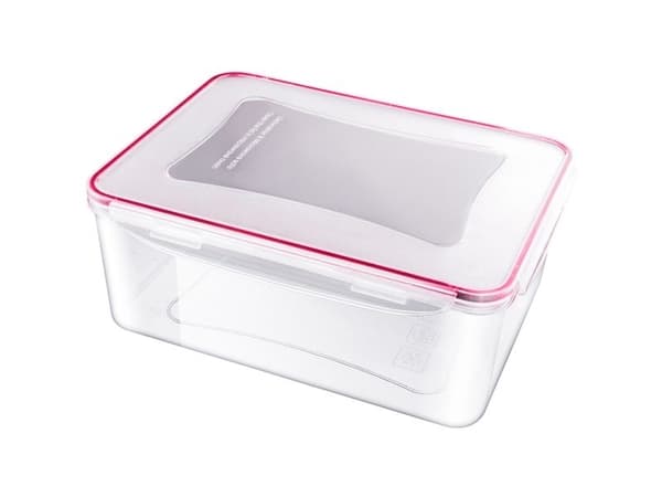 Lamart LT6004, Container, Rektangulär, 5,3 l, Transparent, Plast, Kött