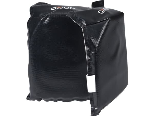 Knæskåner Basic m/velcro sort one size