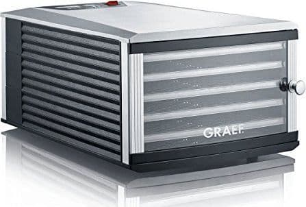 Graef Young Line DA506 - Matdehydrator - 630 W - sølv