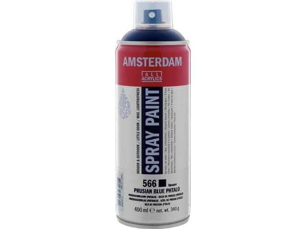 Amsterdam sprayfärg Preussisk blå (Phthalo) 566