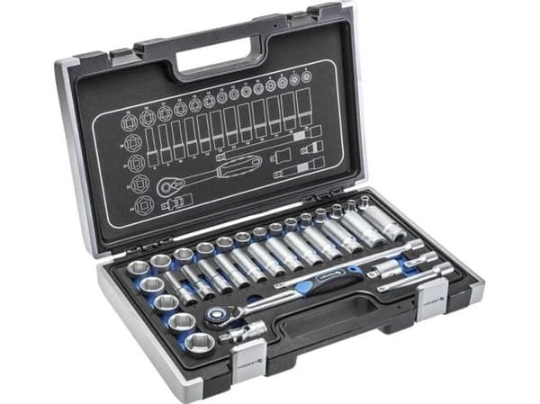 Hogert HT1R465 bitsats 3/8" 36 delar