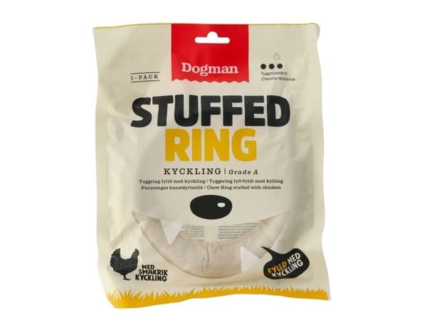 DOGMAN Kylling fylt ring 1p 15cm