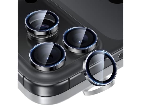 ESR Armorite kamerabeskyttelse for iPhone 14 Pro / Pro Max / 15 Pro / Pro Max / 16 Pro / Pro Max / 17 Pro / Pro Max - svart