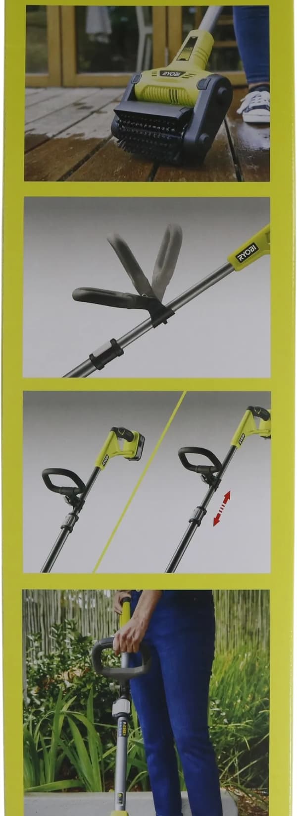 Ryobi terassipuhdistin - 18V