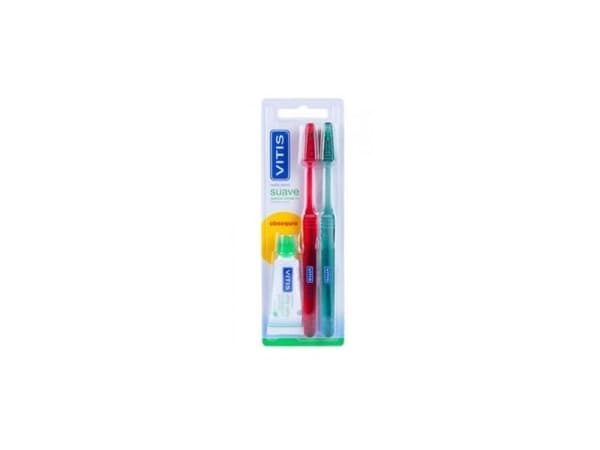 Vitis Duplo Soft Toothbrush   Paste 15ml