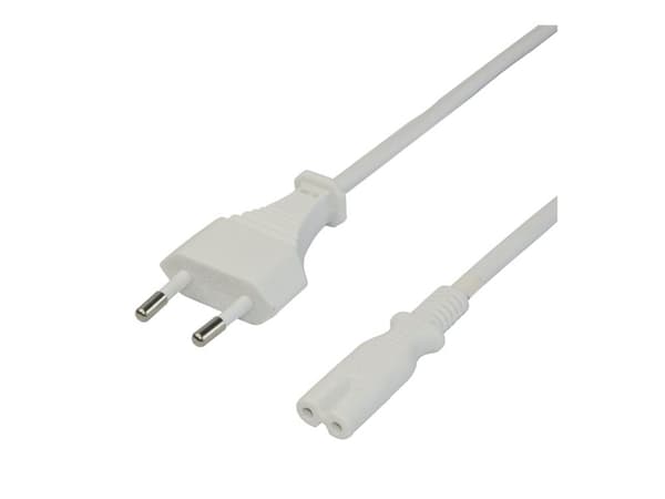 Deltaco 1902294, 3 m, CEE7/16, C7 forbinder