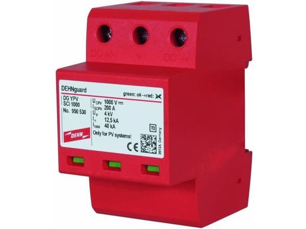 Transientbeskyttelse PV DC Dehnguard YPV SCI 1000 Kompakt