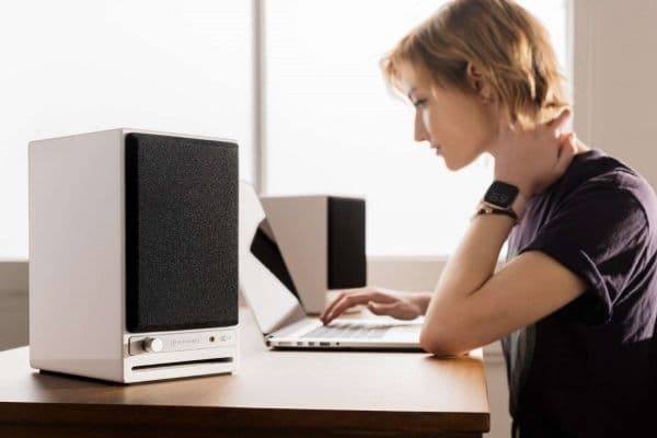 Speaker AudioEngine Audioengine HD4 BT Satin Black - Active Bluetooth Speakers APTX-HD