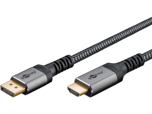 Goobay DisplayPort til HDMI-kabel - 8K/60 Hz