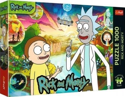 Trefl Puzzle 1000 biter Premium Plus Rick and Morty
